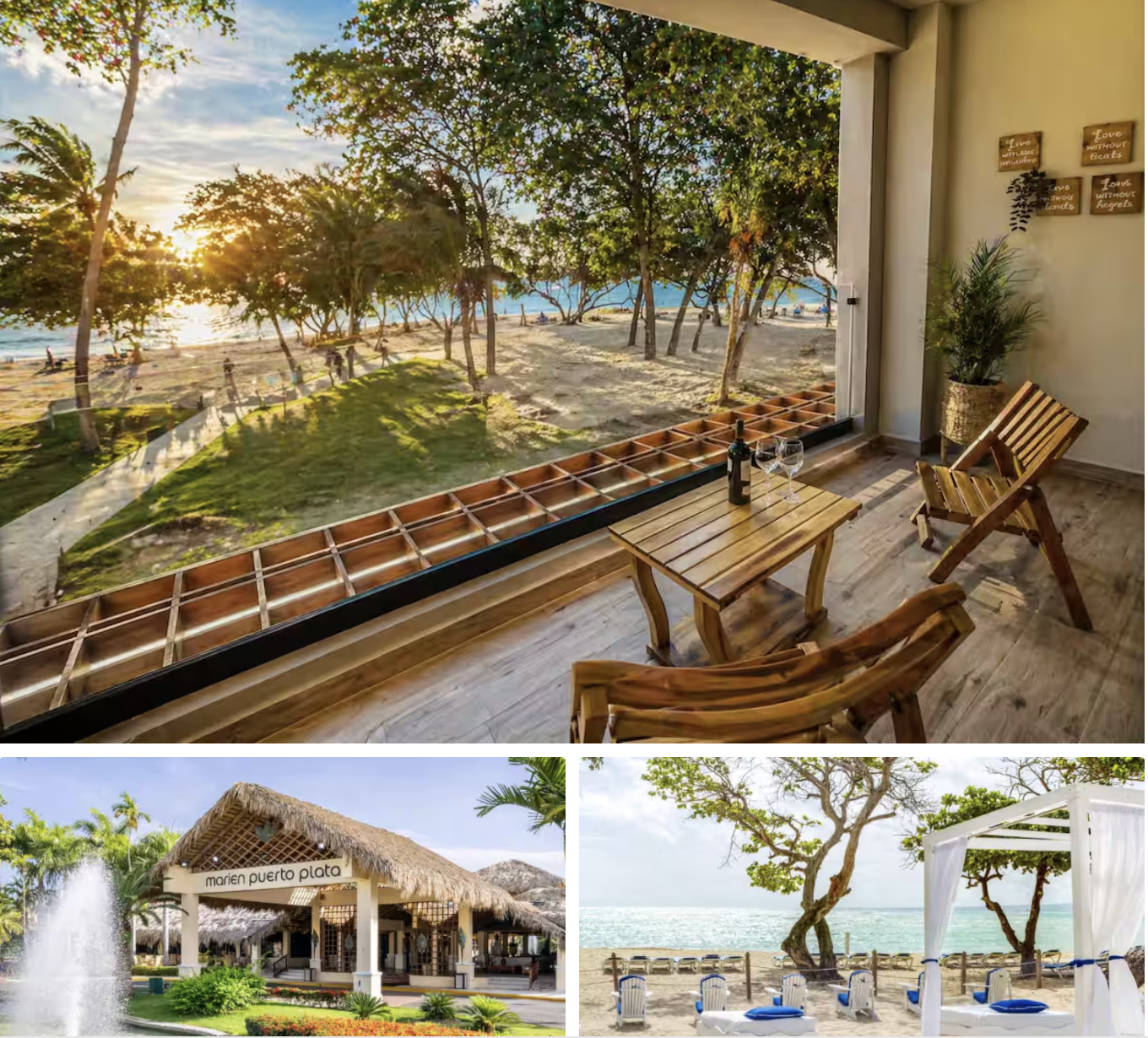 Oceanfront one bedroom apartment for sale at Marien Residences Puerto Plata